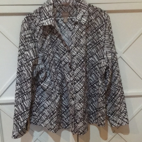 Chico’s Shirt, Chico’s size 3 - Picture 2 of 10